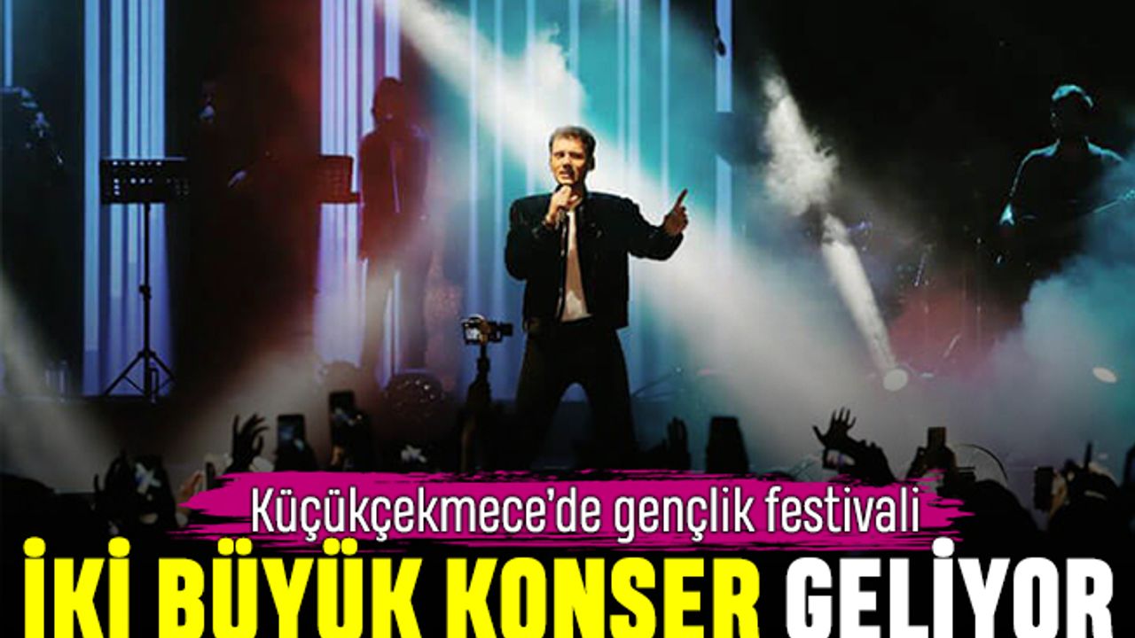 Küçükçekmece'de konser bitmiyor; Geleceği Kur Festivali başlıyor