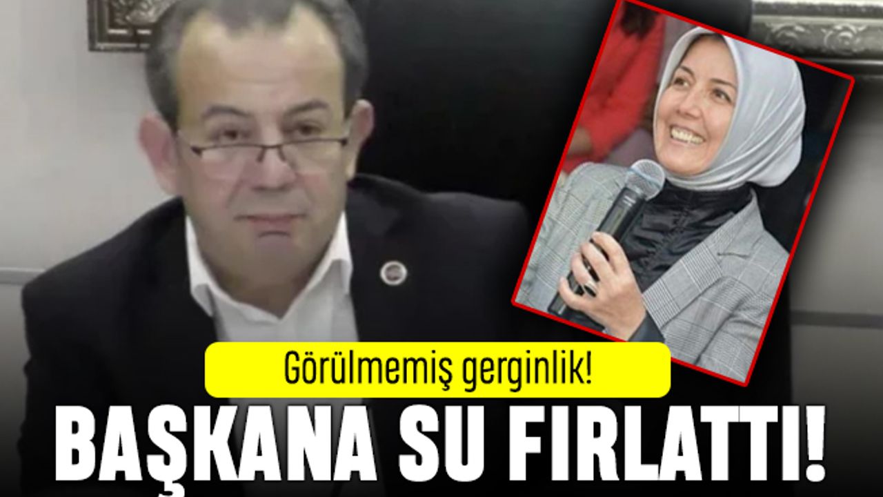 Tanju Özcan'a su şişesi fırlatan Hacer Çınar gündemde