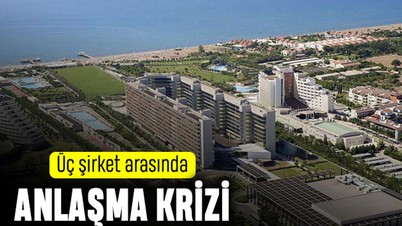 Üç büyük şirket arasında anlaşma krizi