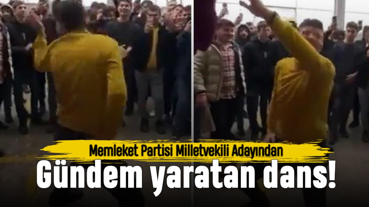 Memleket Partisi Zonguldak Milletvekili adayından gündem yaratan dans