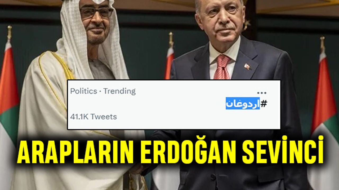 Arapça 'Erdoğan' yazısı Twitterda gündem oldu