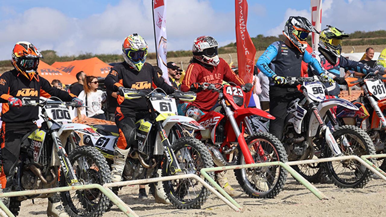 Çatalca ‘Motokros’ şampiyonasına ev sahipliği yaptı
