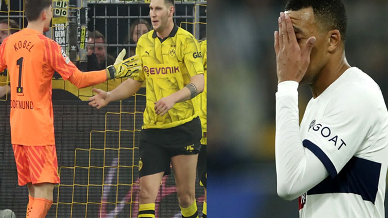 Şampiyonlar Ligi'nde tarihi gece; Sule Dortmund PSG maçında öyle bir top çıkardı ki