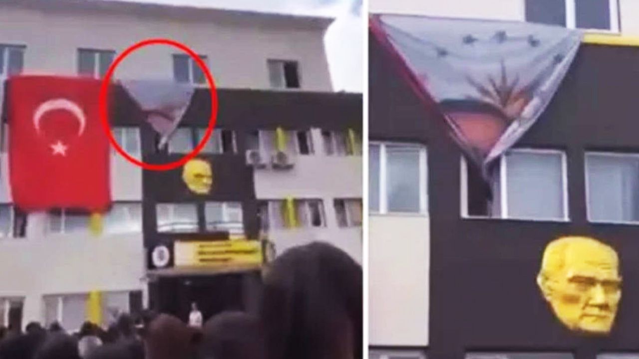 Erdoğan'ın resmini cama sıkıştıran öğrenci okuldan mı uzaklaştırıldı?
