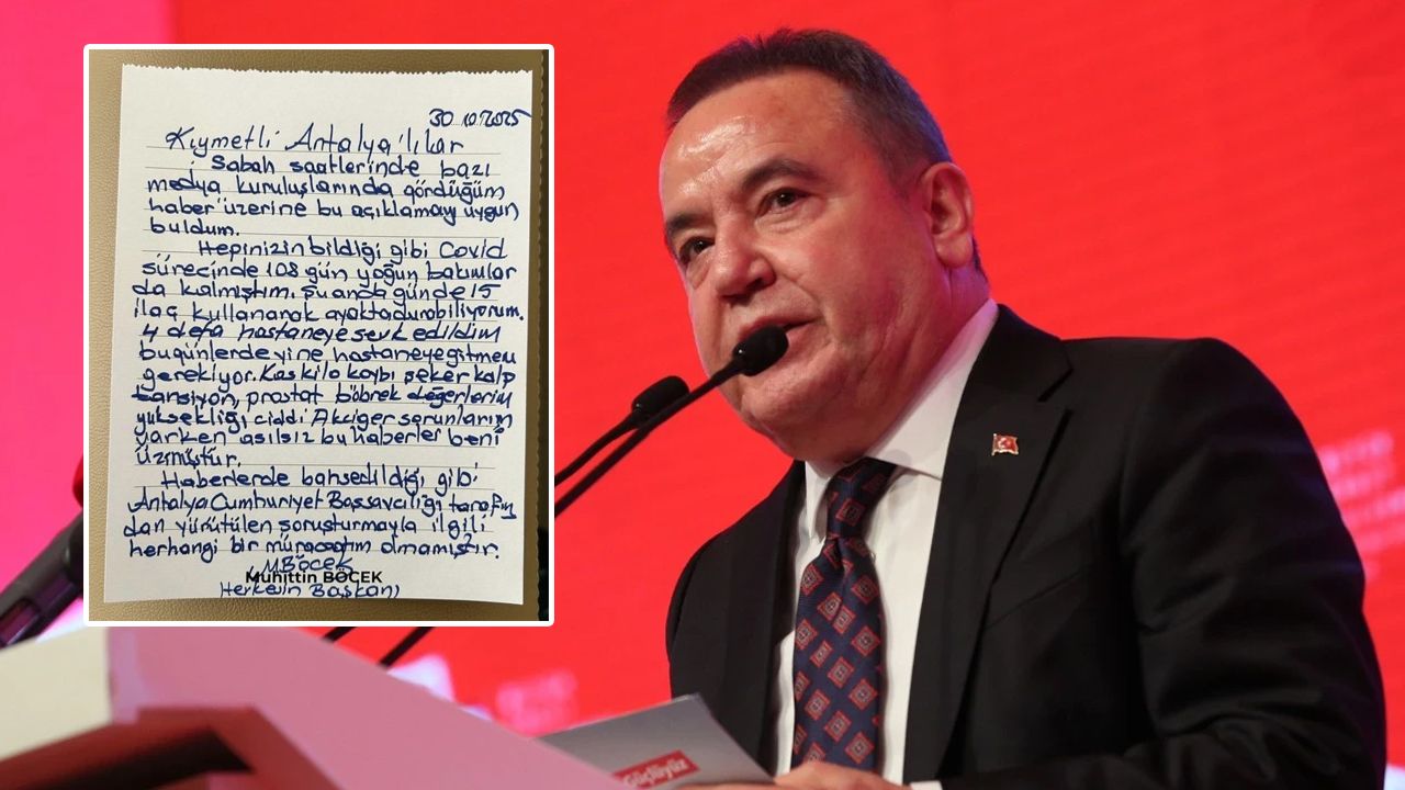 Muhittin Böcek’ten açıklama: “Asılsız haberler beni üzdü”