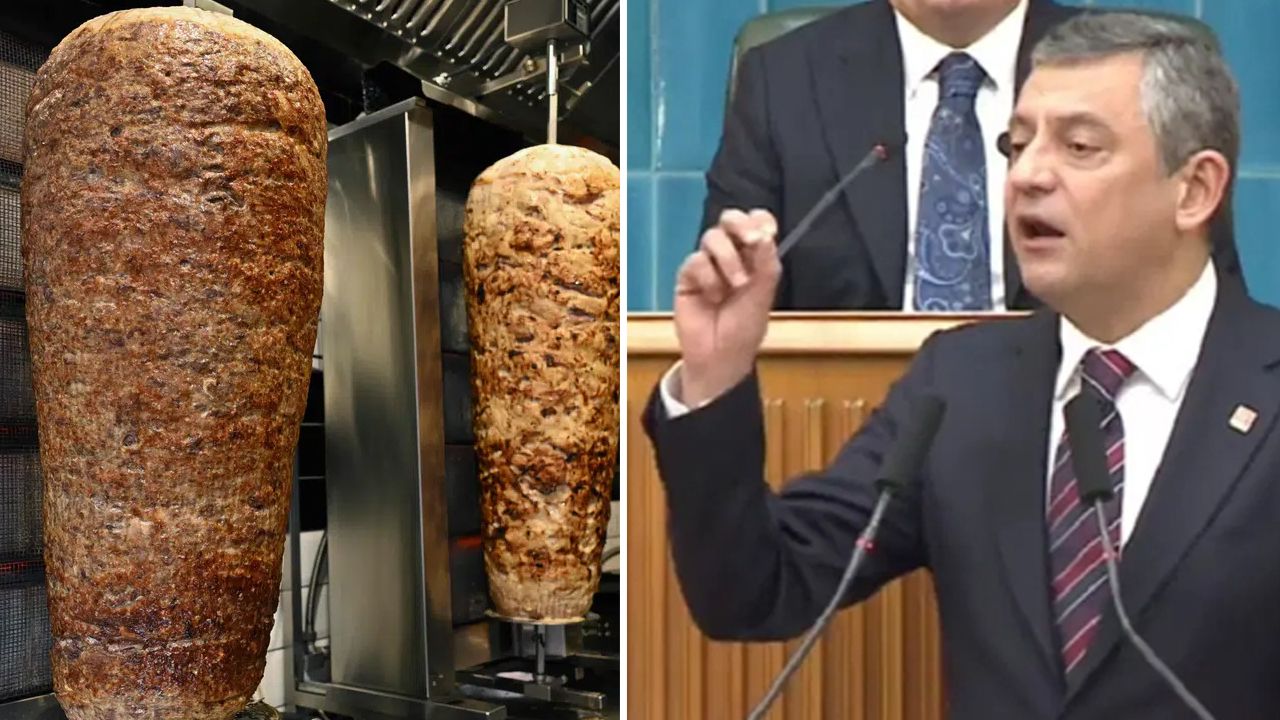 Özgür Özel'den Mecliste 'Döner' Hesabı: "Emekliler Artık 257 Değil 38 Tane Alabiliyor"