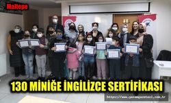 130 MİNİĞE İNGİLİZCE SERTİFİKASI