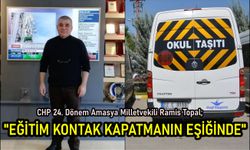 CHP'li Ramis Topal ; Eğitim Kontak Kapatmanın Eşiğinde!!!
