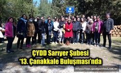 ÇYDD Sarıyer Şubesi ‘13. Çanakkale Buluşması’nda