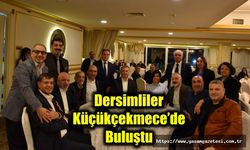 Dersimliler Küçükçekmece’de Buluştu