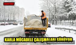 Esenyurt’ta Karla Mücadele Çalışmaları Sürüyor