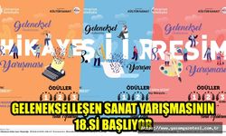 GELENEKSELLEŞEN SANAT YARIŞMASININ 18.Sİ BAŞLIYOR