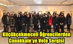 Küçükçekmeceli öğrencilerden Çanakkale’ye Vefa Sergisi