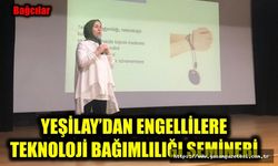 YEŞİLAY’DAN ENGELLİLERE TEKNOLOJİ BAĞIMLILIĞI SEMİNERİ