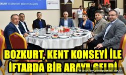 BOZKURT, KENT KONSEYİ İLE İFTARDA BİR ARAYA GELDİ