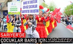 Çocuklar Sarıyer'de Barış İçin Yürüyecek