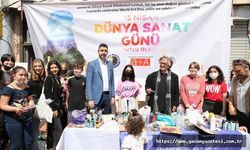 Dünya Sanat Günü’nde Kartal Sanat Sokağı’na Renkli Açılış