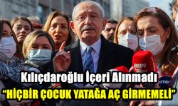 “HİÇBİR ÇOCUK YATAĞA AÇ GİRMEMELİ”