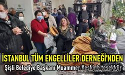 İstanbul Tüm Engelliler Derneği’nden Keskin’e teşekkür