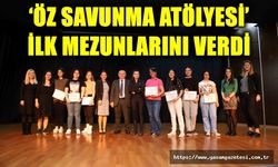 ‘Öz Savunma Atölyesi’ ilk mezunlarını verdi