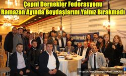 Ramazan ayında boydaşlarını yalnız bırakmadı