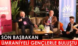 Son Başbakan Ümraniyeli gençlerle buluştu