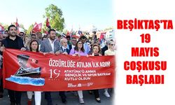Beşiktaş’ta ‘Bağımsızlık İçin İlk Adım Yürüyüşü’ Coşkusu