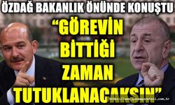 Özdağ'dan bakanlık önünde flaş açıklamalar