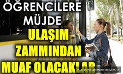 Ulaşım Zammından Öğrenciler Muaf