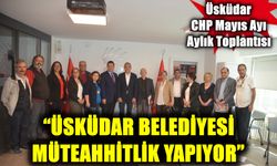 “ÜSKÜDAR BELEDİYESİ MÜTEAHHİTLİK YAPIYOR”