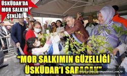 Üsküdar’da Mor Salkım Şenliği