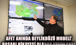 AFET ANINDA BEYLİKDÜZÜ MODELİ’ BAŞARI HİKAYESİ OLARAK YAYINLANDI