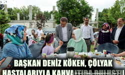 Başkan Deniz Köken, Çölyak hastalarıyla kahvaltıda buluştu