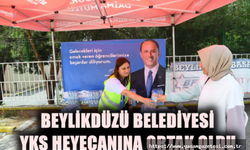 BEYLİKDÜZÜ BELEDİYESİ YKS HEYECANINA ORTAK OLDU