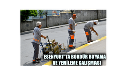 ESENYURT’TA BORDÜR BOYAMA VE YENİLEME ÇALIŞMASI