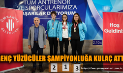 GENÇ YÜZÜCÜLER ŞAMPİYONLUĞA KULAÇ ATTI