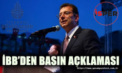 İBB’DEN BASIN AÇKLAMASI