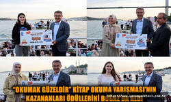 “Okumak Güzeldir” Kitap Okuma Yarışması’nın kazananları ödüllerini Boğaz’da aldı