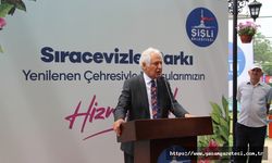 Şişli’de yenilenen Sıracevizler Parkı, hizmete açıldı