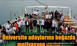 Üniversite adaylarına boğazda motivasyon gezisi