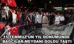 15 Temmuz’un yıl dönümünde Bağcılar Meydanı doldu taştı
