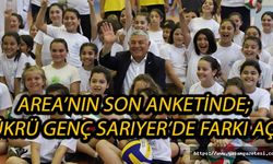 Area’nın Son Anketinde; Şükrü Genç Sarıyer’de Farkı Açtı