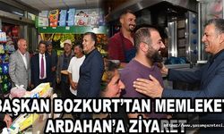 BAŞKAN BOZKURT’TAN MEMLEKETİ ARDAHAN’A ZİYARET