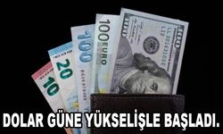 Dolar güne yükselişle başladı.