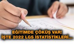 EĞİTİMDE ÇÖKÜŞ VAR! İŞTE 2022 LGS İSTATİSTİKLERİ...