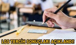 LGS tercih sonuçları açıklandı!