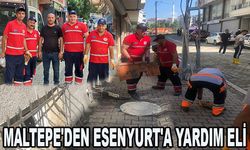 Maltepe'den Esenyurt'a Yardım Eli