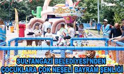 Sultangazi Belediyesi’nden Çocuklara Çok Neşeli Bayram Şenliği