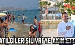 Tatilciler Silivri’ye akın etti