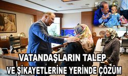 Vatandaşların Talep Ve Şikayetlerine Yerinde Çözüm